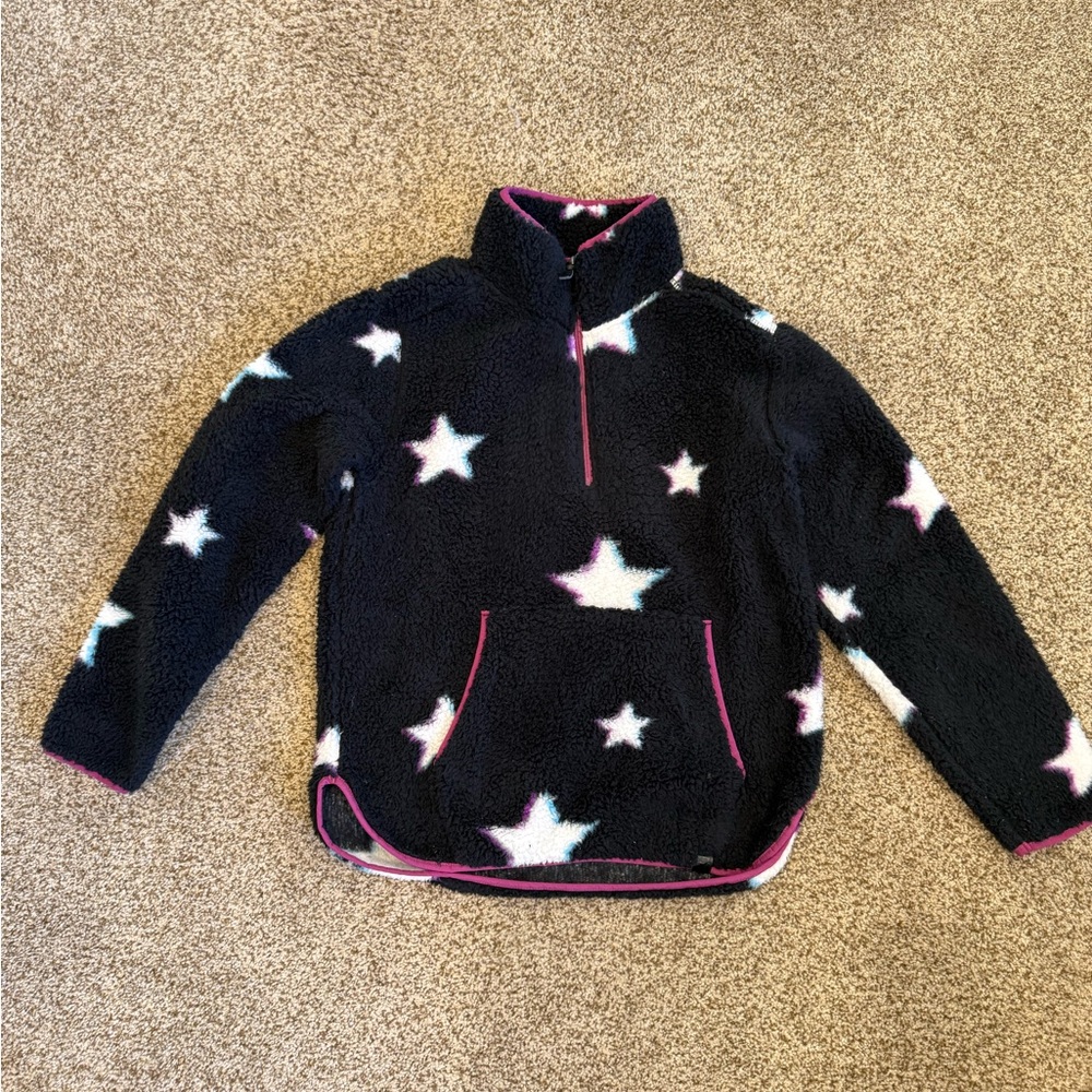 LIV Outdoor Fleece Pullover with Star Pattern